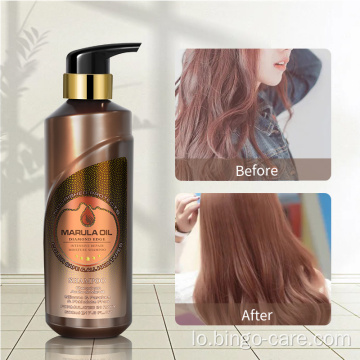 Marula Oil Keratin ແຊມພູຜົມຫຼົ່ນ ຕ້ານການເກີດ dandruff